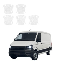 Powłoka techniczna pod klamki do Volkswagen Crafter (2016-2026) GRIZZ 5w1 HeavyDuty Biała