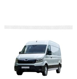 Powłoka techniczna na lewy próg drzwi ładowni do MAN TGE (2016-2026) GRIZZ HeavyDuty Biała