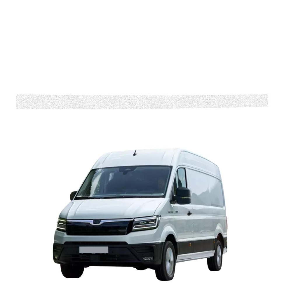 Powłoka techniczna na prawy próg drzwi ładowni do MAN TGE (2016-2026) GRIZZ HeavyDuty Biała