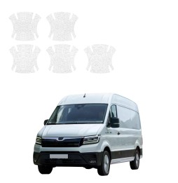 Powłoka techniczna pod klamki do MAN TGE (2016-2026) GRIZZ 4w1 HeavyDuty Biała