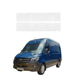 Powłoka techniczna na progi do Mercedes-Benz Sprinter (2018-2026) GRIZZ 2w1 HeavyDuty Biała