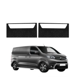 Powłoka techniczna na progi przednie do Toyota Proace (2024-2026) GRIZZ 2w1 HeavyDuty Czarna