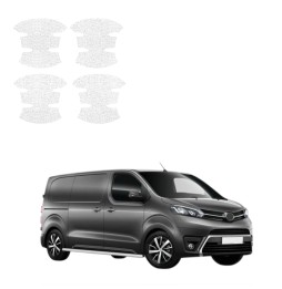 Powłoka techniczna pod klamki do Toyota Proace (2024-2026) GRIZZ 4w1 HeavyDuty Biała