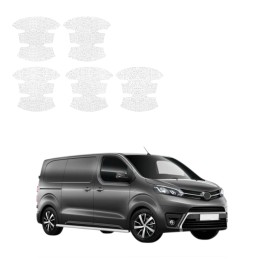 Powłoka techniczna pod klamki do Toyota Proace (2024-2026) GRIZZ 5w1 HeavyDuty Biała
