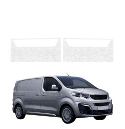 Powłoka techniczna na progi przednie Peugeot Expert (2024-2026) GRIZZ 2w1 HeavyDuty Biała