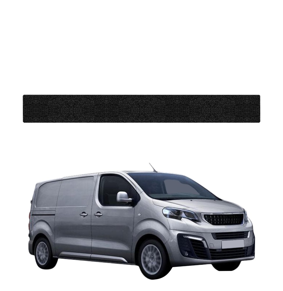 Powłoka techniczna na lewy próg drzwi ładowni do Peugeot Expert (2024-2026) GRIZZ HeavyDuty Czarna