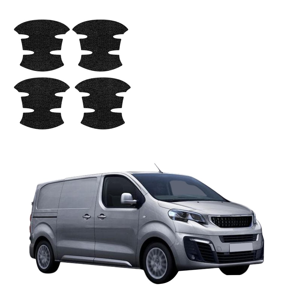 Powłoka techniczna pod klamki do Peugeot Expert (2024-2026) GRIZZ 4w1 HeavyDuty Czarna