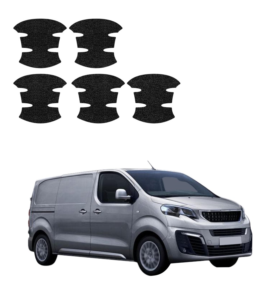 Powłoka techniczna pod klamki do Peugeot Expert (2024-2026) GRIZZ 5w1 HeavyDuty Czarna