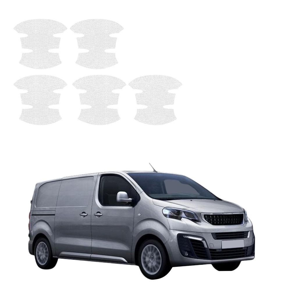 Powłoka techniczna pod klamki do Peugeot Expert (2024-2026) GRIZZ 5w1 HeavyDuty Bezbarwna