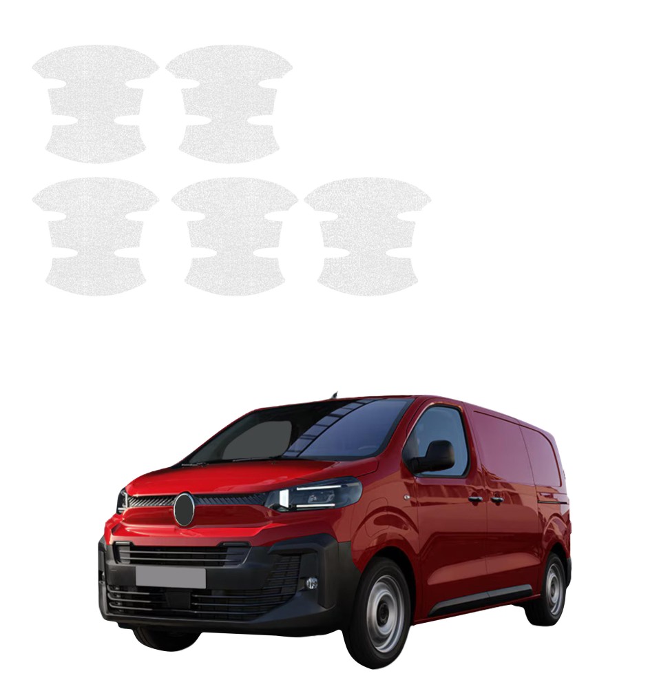 Powłoka techniczna pod klamki do Citroen Jumpy (2024-2026) GRIZZ 5w1 HeavyDuty Bezbarwna