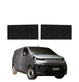 Powłoka techniczna na przednie progi bez wcięcia do Fiat Scudo (2024-2026) GRIZZ 2w1 HeavyDuty Czarna
