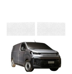 Powłoka techniczna na przednie progi bez wcięcia do Fiat Scudo (2024-2026) GRIZZ 2w1 HeavyDuty Biała