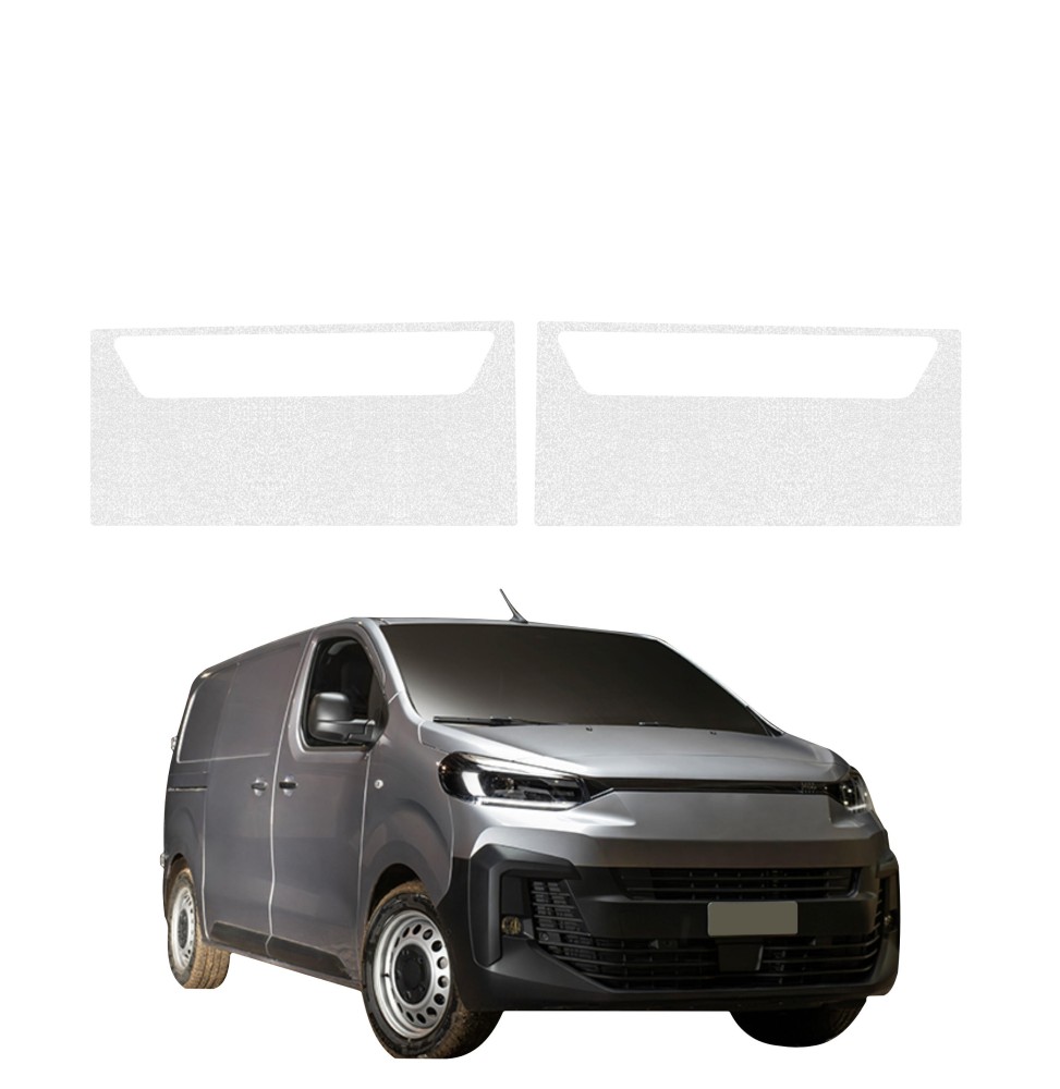 Powłoka techniczna na progi przednie Fiat Scudo (2024-2026) GRIZZ 2w1 HeavyDuty Bezbarwna