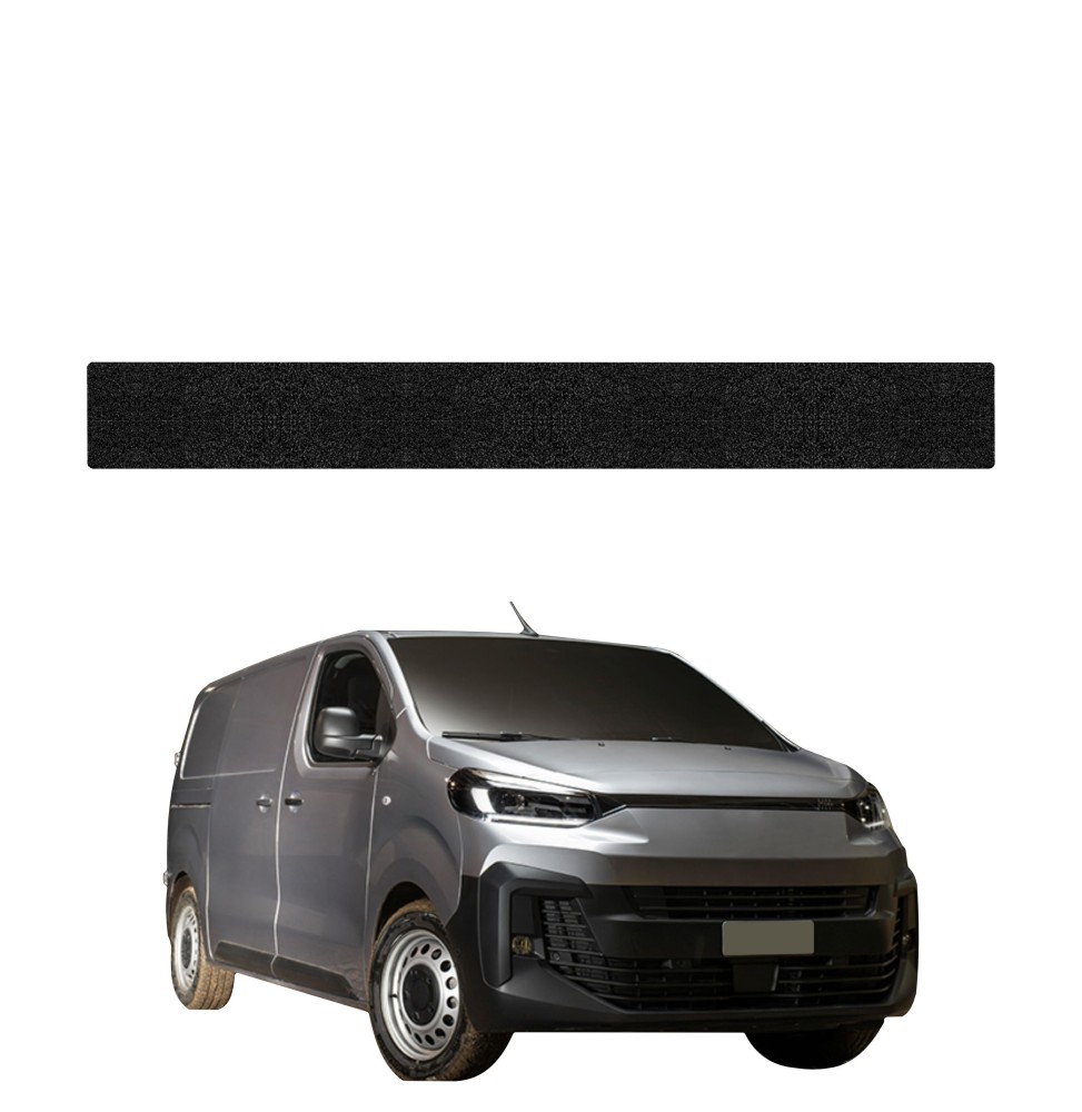 Powłoka techniczna na lewy próg drzwi ładowni do Fiat Scudo (2024-2026) GRIZZ HeavyDuty Czarna