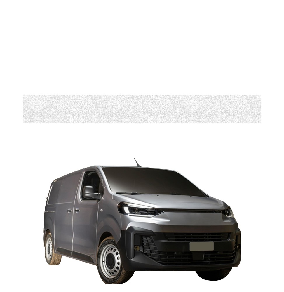Powłoka techniczna na lewy próg drzwi ładowni do Fiat Scudo (2024-2026) GRIZZ HeavyDuty Biała