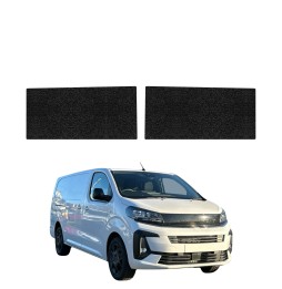 Powłoka techniczna na przednie progi bez wcięcia do Opel Vivaro (2024-2026) GRIZZ 2w1 HeavyDuty Czarna