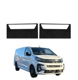 Powłoka techniczna na progi przednie do Opel Vivaro (2024-2026) GRIZZ 2w1 HeavyDuty Czarna