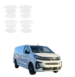 Powłoka techniczna pod klamki do Opel Vivaro (2024-2026) GRIZZ 4w1 HeavyDuty Biała