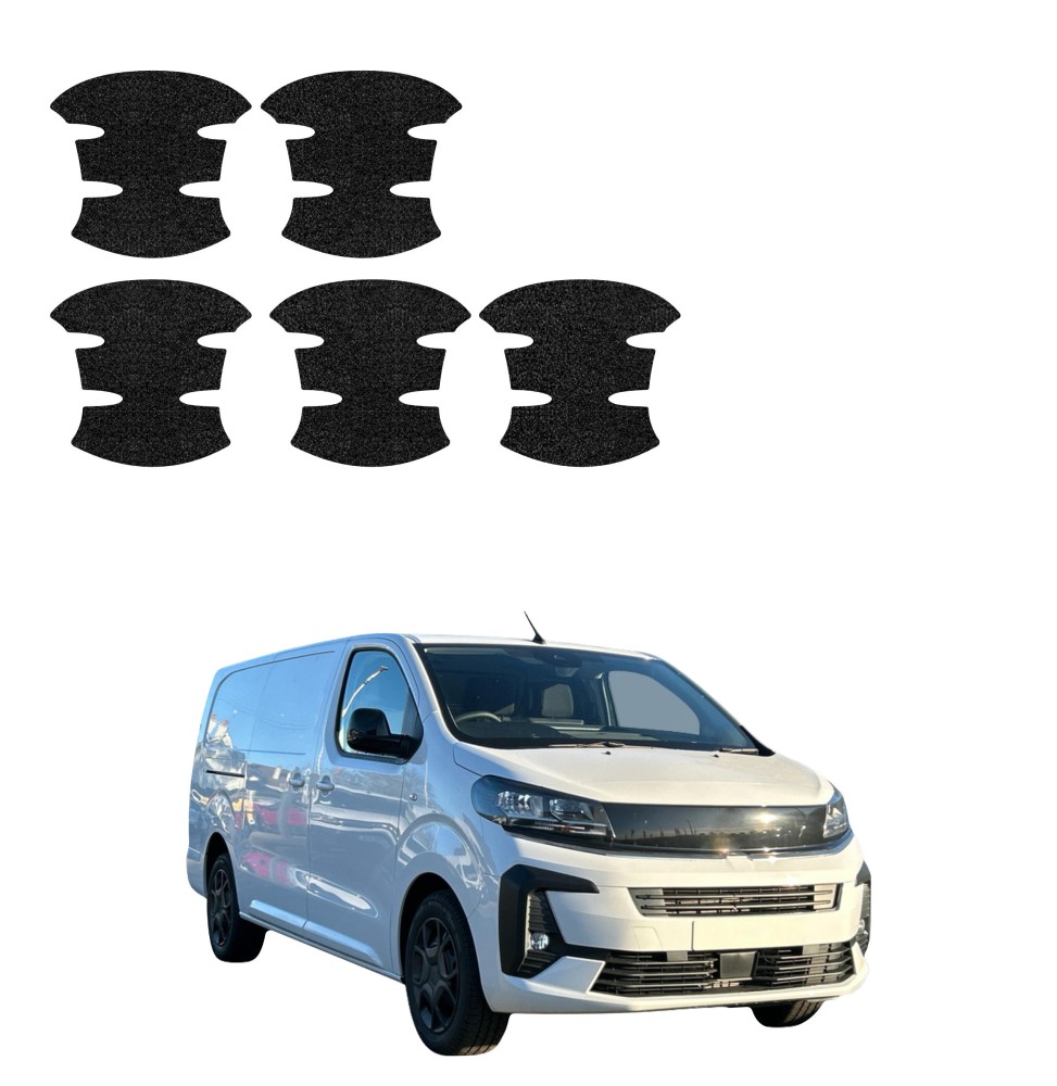Powłoka techniczna pod klamki do Opel Vivaro (2024-2026) GRIZZ 5w1 HeavyDuty Czarna