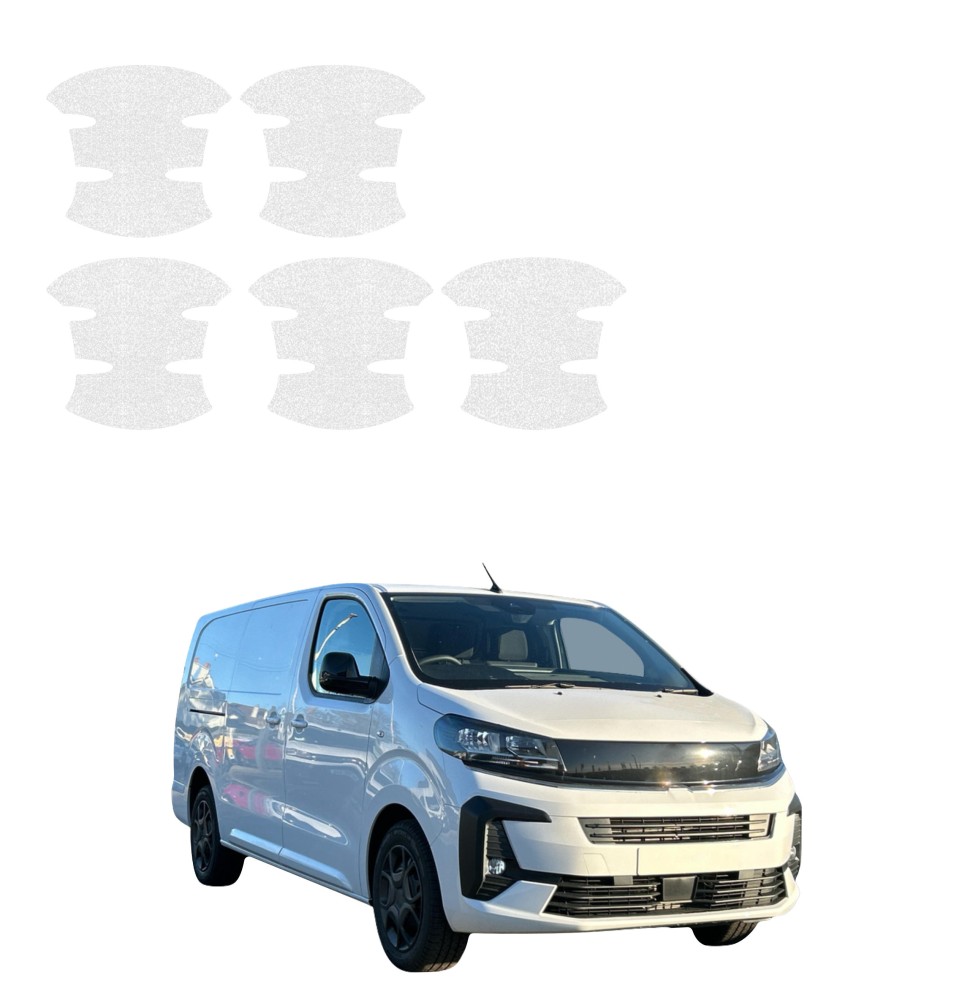 Powłoka techniczna pod klamki do Opel Vivaro (2024-2026) GRIZZ 5w1 HeavyDuty Bezbarwna