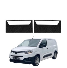 Powłoka techniczna na progi przednie do Toyota Proace City (2018-2026) GRIZZ 2w1 HeavyDuty Czarna