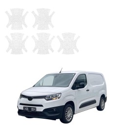 Powłoka techniczna pod klamki do Toyota Proace City (2018-2026) GRIZZ 5w1 HeavyDuty Biała
