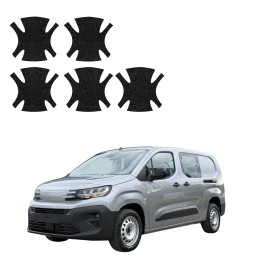 Powłoka techniczna pod klamki do Peugeot Partner (2018-2026) GRIZZ 5w1 HeavyDuty Czarna