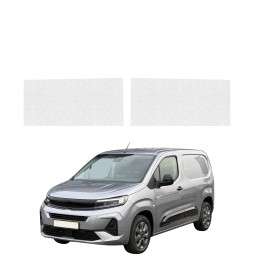 Powłoka techniczna na przednie progi bez wcięcia do Opel Combo Cargo (2018-2026) GRIZZ 2w1 HeavyDuty Bezbarwna