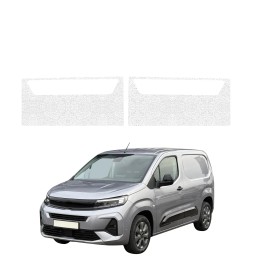 Powłoka techniczna na progi przednie Opel Combo Cargo (2018-2026) GRIZZ 2w1 HeavyDuty Biała
