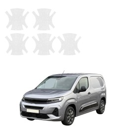 Powłoka techniczna pod klamki do Opel Combo Cargo (2018-2026) GRIZZ 5w1 HeavyDuty Bezbarwna