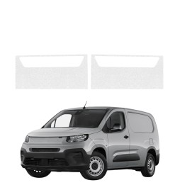 Powłoka techniczna na progi przednie Fiat Doblo Cargo (2018-2026) GRIZZ 2w1 HeavyDuty Bezbarwna