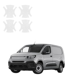 Powłoka techniczna pod klamki do Fiat Doblo Cargo (2018-2026) GRIZZ 4w1 HeavyDuty Bezbarwna