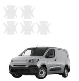 Powłoka techniczna pod klamki do Fiat Doblo Cargo (2018-2026) GRIZZ 5w1 HeavyDuty Bezbarwna