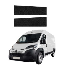 Powłoka techniczna na progi przednie do Citroen Jumper (2006-2026) GRIZZ 2w1 HeavyDuty Czarna