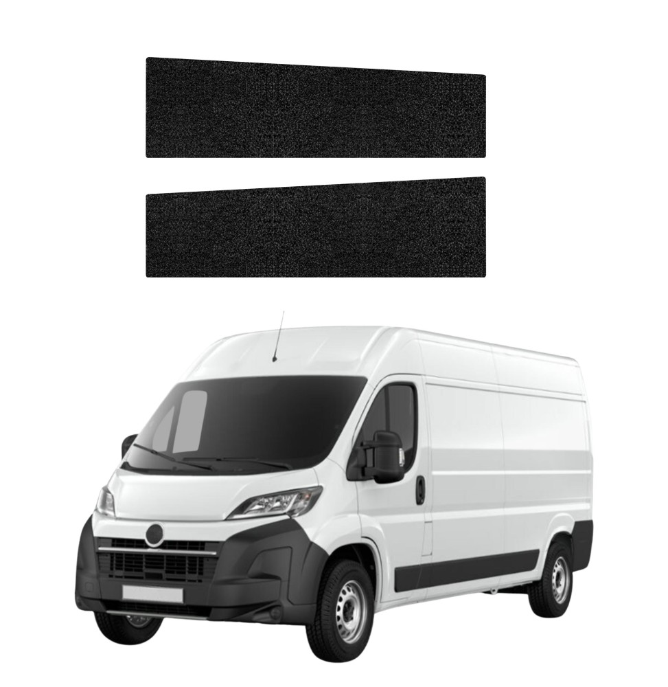 Powłoka techniczna na progi przednie do Opel Movano (2006-2026) GRIZZ 2w1 HeavyDuty Czarna