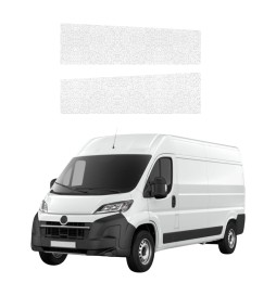 Powłoka techniczna na progi przednie Opel Movano (2006-2026) GRIZZ 2w1 HeavyDuty Biała