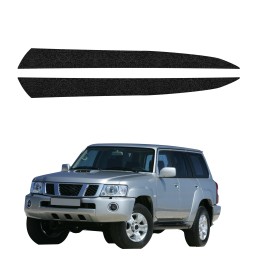 Powłoka techniczna na maskę do Nissan Patrol Y61 (1997-2009) GRIZZ 2w1 HeavyDuty Czarna