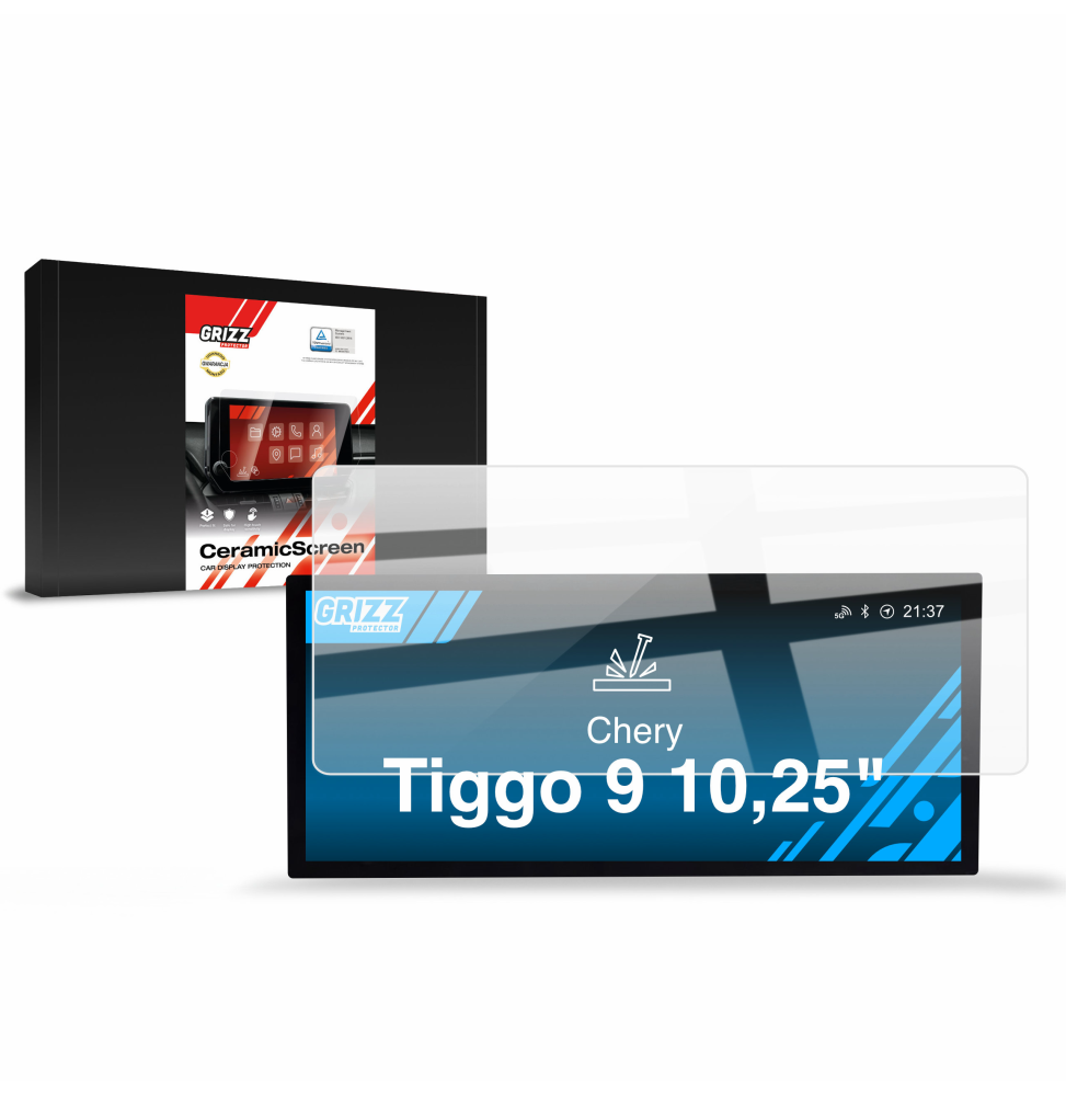 Folia ceramiczna na ekran Chery Tiggo 9 10,25" (2025-2026) Grizz