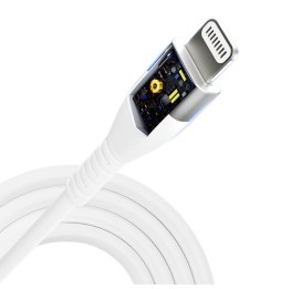 Kabel USB-C to Lightning 20W 3A - 3mk Hyper Silicone Cable