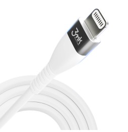 Kabel USB-C to Lightning 20W 3A - 3mk Hyper Silicone Cable