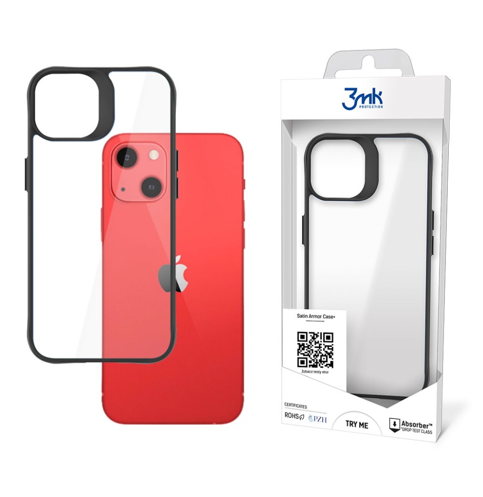 Etui z satynową ramką na iPhone 13 - 3mk Satin Armor Case+