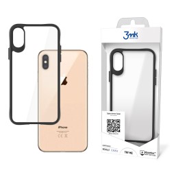 Etui z satynową ramką na iPhone Xs Max - 3mk Satin Armor Case+