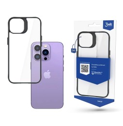 Etui z satynową ramką na iPhone 14 Pro - 3mk Satin Armor Case+