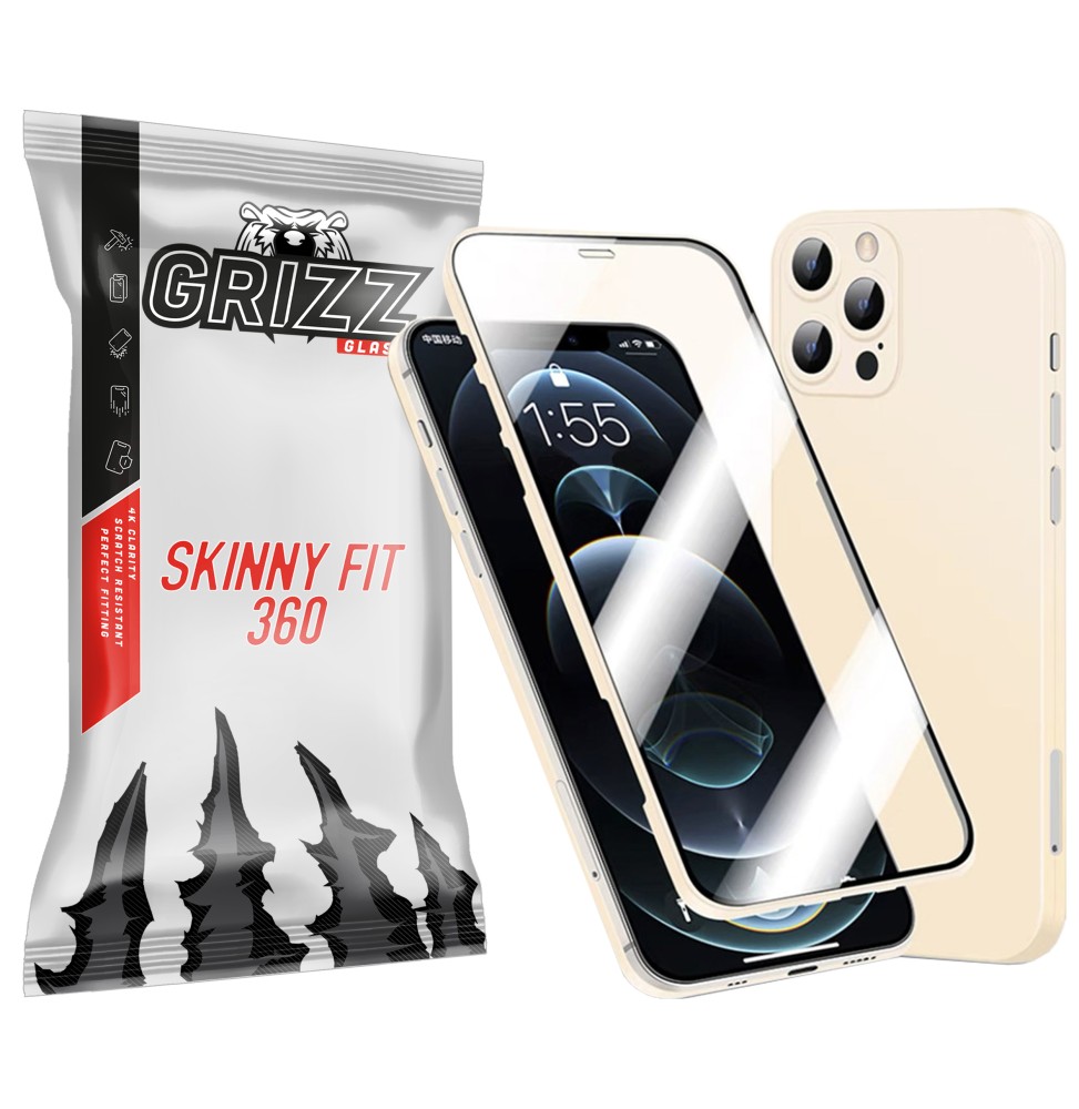 GrizzGlass SkinnyFit360 do Apple iPhone 11 Pro Złote