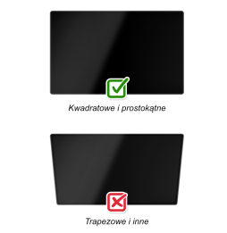 Folia antyodciskowa na wymiar, przekątna ekranu do 14"