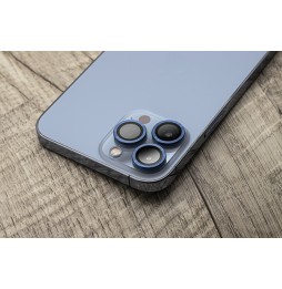 Szkło na aparat z ramką Grizz do Apple iPhone 11 Black