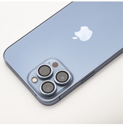 Szkło na aparat z ramką Grizz do Apple iPhone 11 Purple