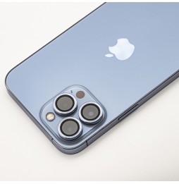 Szkło na aparat z ramką Grizz do Apple iPhone 14 Plus Purple