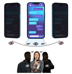 Sekretne szkło hybrydowe do Nothing Phone 1 prywatyzujące Grizz SecretGlass