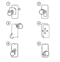 Sekretne szkło hybrydowe do Nothing Phone 1 prywatyzujące Grizz SecretGlass